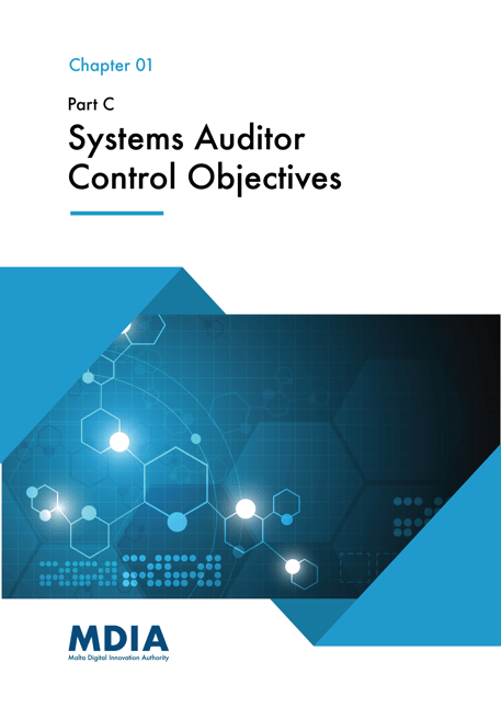 MDIA - Systems Auditor Control Objectives - Chapter 1C
