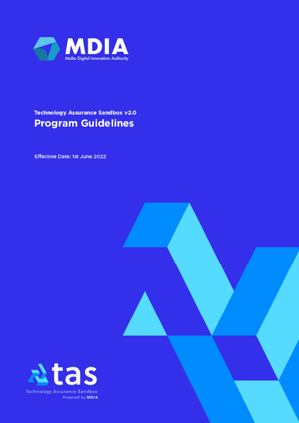 Program Guidelines for the MDIA Technology Assurance Sandbox (TAS)