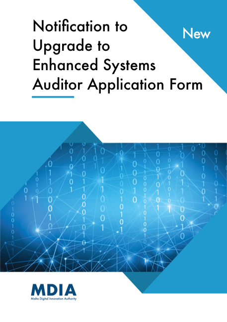 Upgrade to Enhanced Systems Auditor - MDIA Application Form