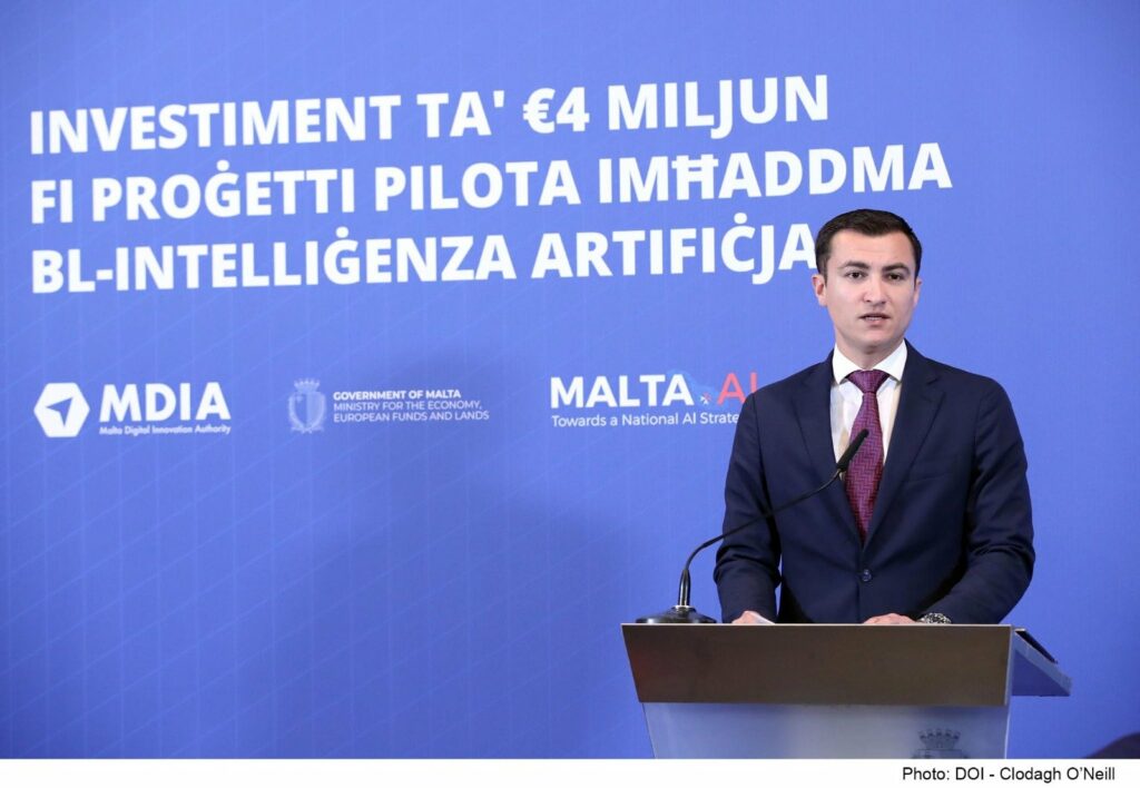 Hon Silvio Schembri Announces 4 Million Investment - AI Strategy in Malta