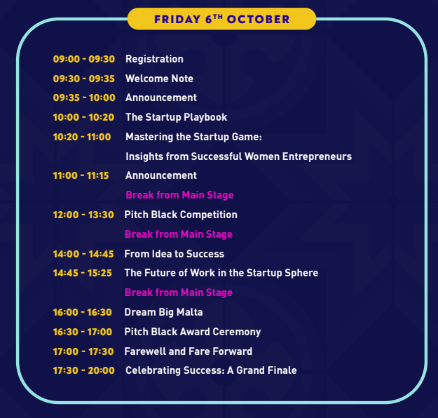 StartUp Festival 2023 - Agenda Day 2