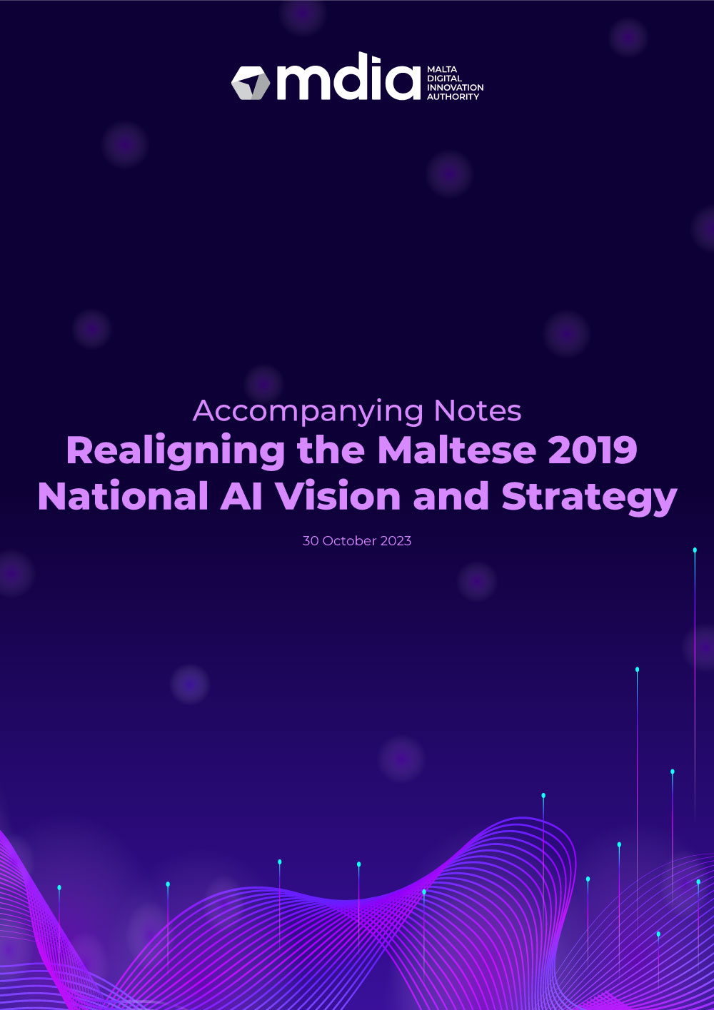 MDIA - AI Strategy Pre-Consultation Presentation 2023 - Notes - COVER