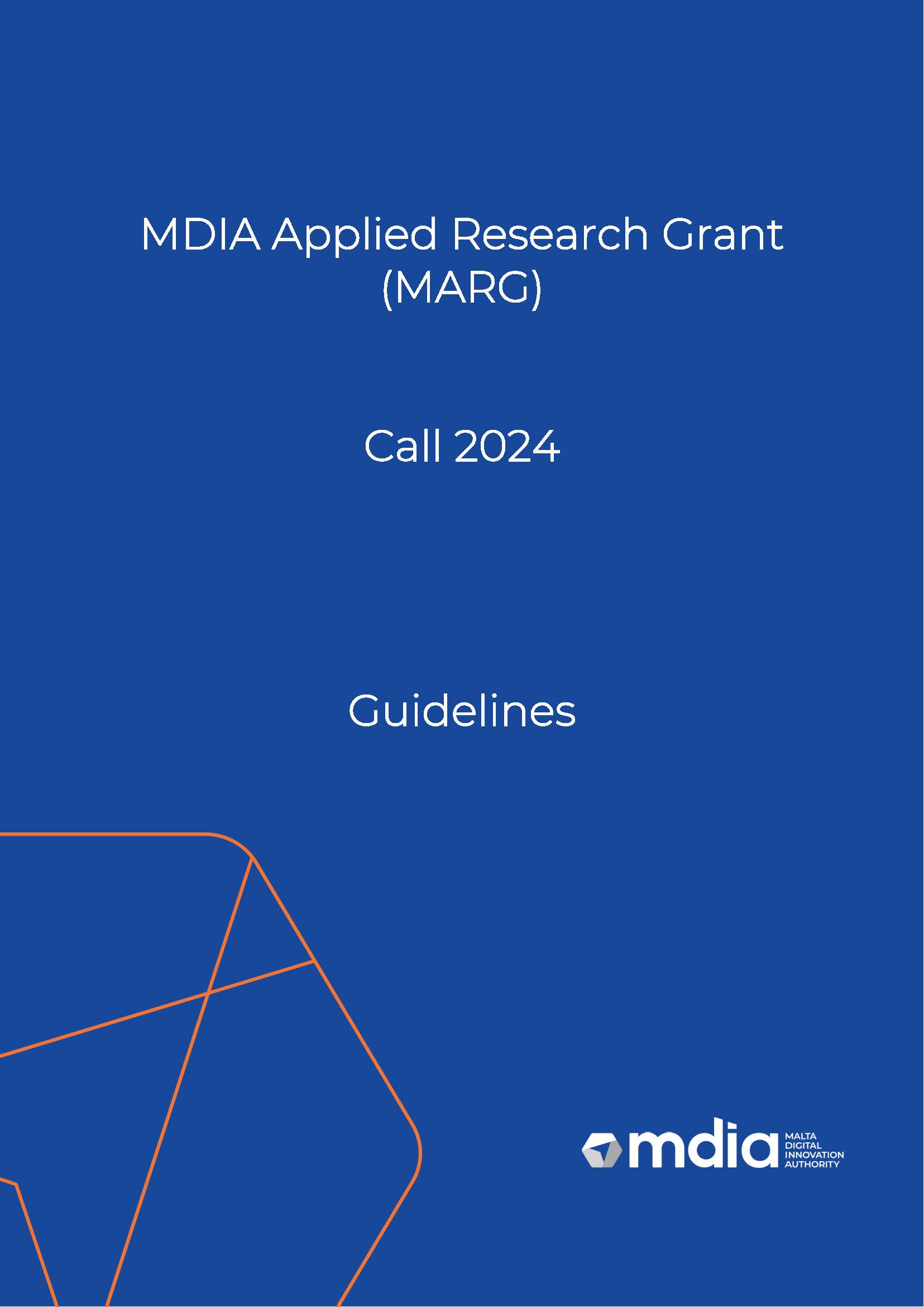 MDIA - MARG Guidelines 2024 - Cover